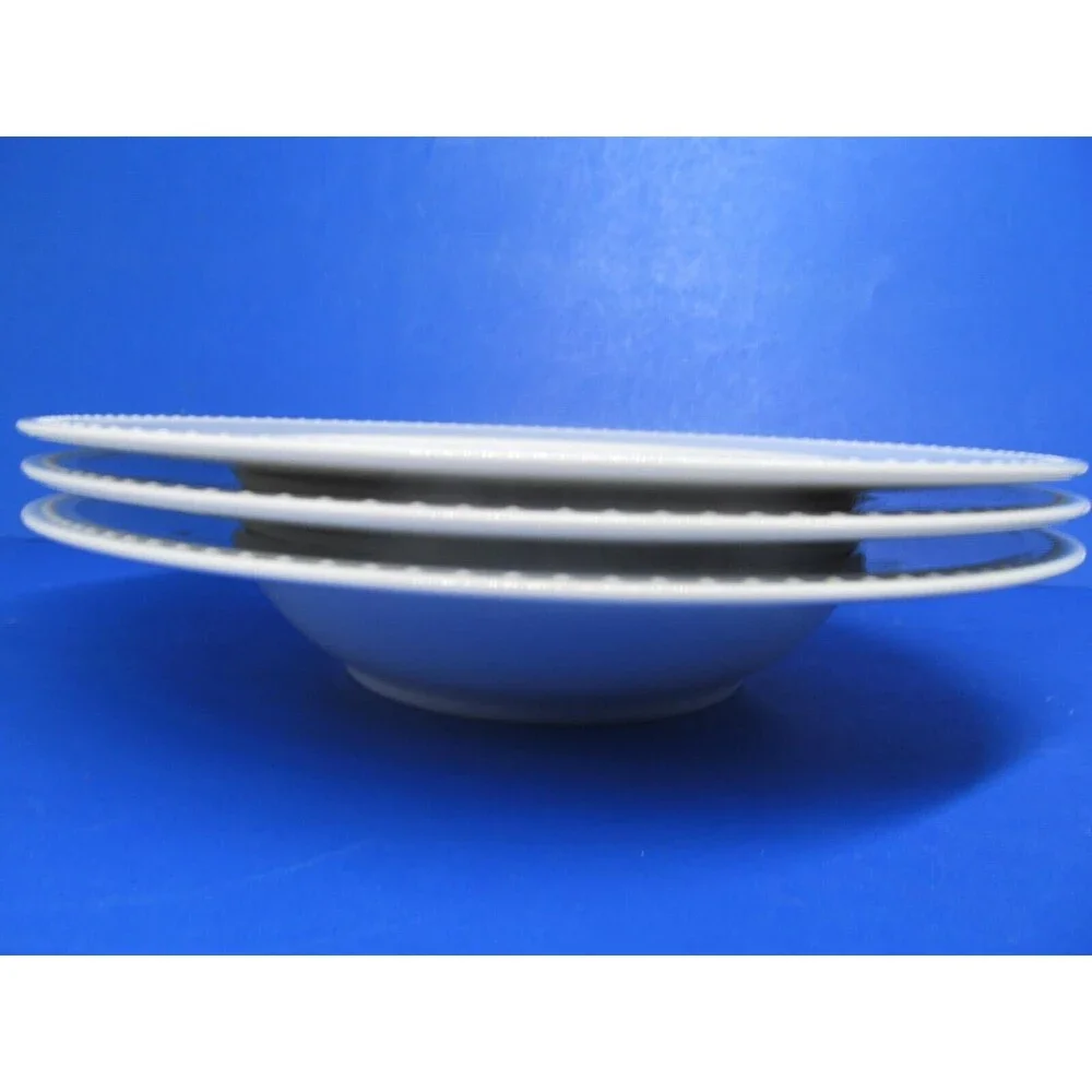 Crate And Barrel Staccato By Kathleen Wills Set Of Three 9 1/4